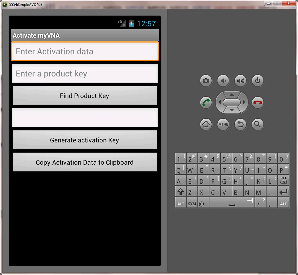 android key gen